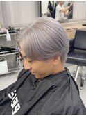 MEN’S HAIR/ブルーブラック/フェザーパーマ/渋谷