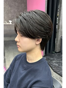 ～曲がる縮毛矯正で作る毛流れセンターパート～【大阪/梅田】