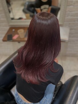 ボルドーカラー