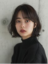 フィット ヒュー 千葉(fit hue)&nbsp;黒髪/クラゲヘア/オリーブグレー/小顔/ココアベージュ/千葉