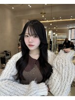 ジル(JILL)&nbsp;大人かわいいミディアムレイヤー × ダークグレージュ