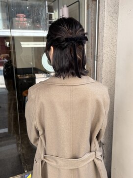 エヴリンアンドペイジ(Evelyn&paige) ハーフアップ/ヘアセット【神戸/元町】