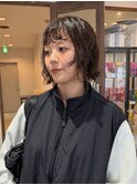 ボブパーマ×顔まわりレイヤー♪