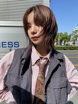 ロア バイ アヴァンス 天王寺店(Lowa by avance.) ピンクブラウン×艶感