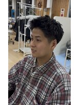 ボンズ ヘアー 港店(Bonds Hair) 刈り上げスパイキーショート