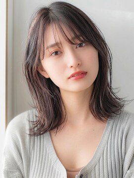 ディアーナ(DIANA) 髪質改善カラーくびれ外ハネ暗髪グレージュ透明感夏カラー