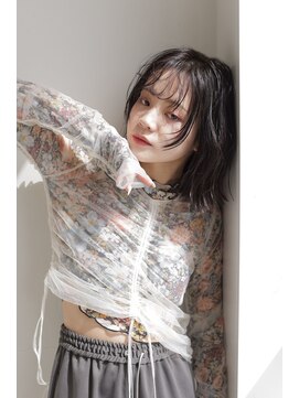 リー 甲子園(Lee) 抜け感レイヤーボブ×シースルーバング