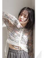 リー 甲子園(Lee) 抜け感レイヤーボブ×シースルーバング