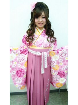 ヘアーメイク ティアラ(Hair make Tiara) 卒業式の袴ヘア☆