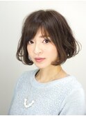 【ボブ】×【束感】