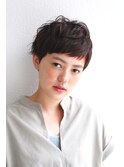抜け感のあるベリーショート【SHE DAIKANYAMA】菊地真理恵