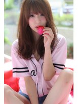 マーリャヘアー(mallia hair)&nbsp;甘めバングセミロングｂｙ☆塚本あつし