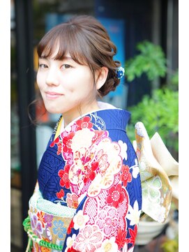 ヘア クチュール ミヨ(HAIR COUTURE MIYO) 振袖　アップスタイル