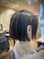 ジーナ 博多(Zina)&nbsp;【Zina博多】イメチェン毛先パーマ耳かけ×フォギーベージュ