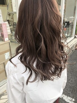 ドゥ スタイル 三国ヶ丘店(Duex Style) 《ONカラーで魅せる》グラデーショングレージュ