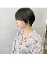 ミント(mint) ナチュラルショート/大人ショート/暗髪グレー