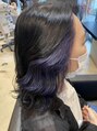 ゴートヘア(GOAT HAIR Hirakata)&nbsp;インナーカラーパープル☆