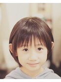 小顔ボブ