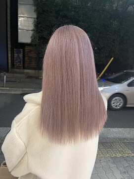 ラフ(LAFF) #黒髪#ボブルフ#ネビージュ#小顔#ワンレン