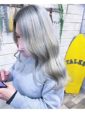 トーク 伊丹本店(TAL'KE) TAL'KE/ブリーチ×ホワイトシルバー_898