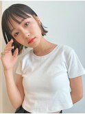 ショートボブ/ミニボブ/マッシュ/切りっぱなし/柏駅