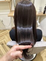 ルアナ ヘア アンド トリートメント(Luana)&nbsp;【Luana　難波】透け感ラベンダーベージュストレート