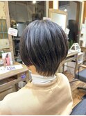 前下がりショートボブ