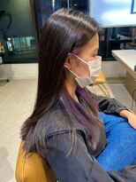 ウェイビィ 藤沢(WAVY) ピンク　インナーグラデーション　韓国ヘア