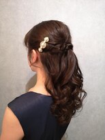 ウィスプ 赤羽店(wisp)&nbsp;結婚式ヘアアレンジ☆ハーフアップ