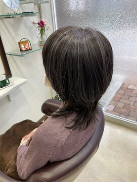 ヘアーサロンウェスト(Hair Salon West) マッシュウルフ