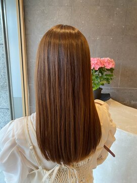 ロエ 平尾山荘(loe) 【次世代縮毛矯正】×ロンググラデーション