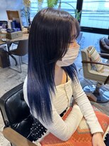 ナルヘアー 越谷(Nalu hair)&nbsp;デザインカラー/レイヤーカット