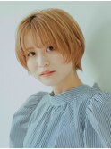 外国人風ショートボブ