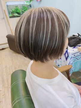 ティータイズ(T-ties) ショート×アンブレラカラー