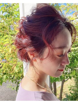 ダスティ穂高店 パーティーセット〇ピンクカラー〇ハイトーン