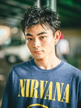 ベンジー 中目黒店(benji)の写真/【お手頃価格】メンズもオススメ![ナチュラル×褒められ]ヘア!忙しい朝もStyling楽々!【中目黒/代官山】