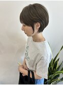 白髪ぼかしショート