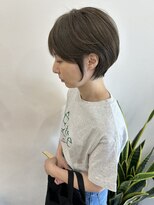 ヘアーテラス エム(hair terrace M) 白髪ぼかしショート