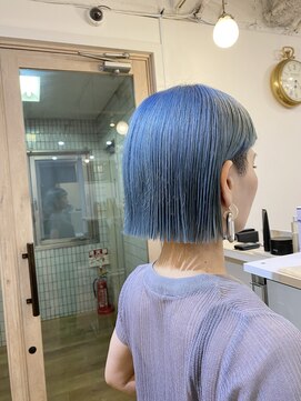 ハビット (habitt) 【habitt】ブルーカラー/タッセルボブ