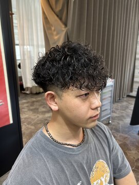 ハルクファースト 札幌(HRK 1st.) ツイストスパイラルパーマ/札幌メンズショート/札幌メンズパーマ