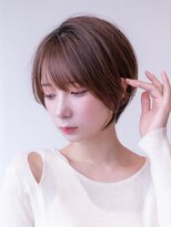 20代30代かわいい/グレージュ/顔まわりレイヤー