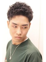 ヘアーアンドグルーミング ヨシザワインク(HAIR&GROOMING YOSHIZAWA Inc.)&nbsp;無造作マッシュメンズショート/ツーブロック/癖毛風パーマ