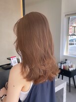 リエンスクレア(RIENS xrea)&nbsp;【RIENSxrea】柔らかベージュカラー山本優舞