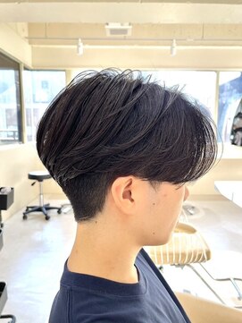 ニコ トウキョウ ヨコハマ(nico) マッシュ/韓流ヘア/ニュアンスパーマ/毛流れパーマ