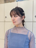 シークネクスト 八王子(SeeK NEXT)&nbsp;結婚式ヘア/ヘアアレンジ/アレンジ/アップスタイル/おしゃれヘア