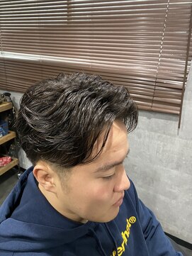 ミオ(Mio) 滋賀/南草津/メンズ美容室/波巻きツイストスパイラルパーマ