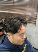滋賀/南草津/メンズ美容室/波巻きツイストスパイラルパーマ