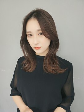 ガーランド (Garland) △小顔カット/前髪カット/ミディアムヘア/ブリーチなし