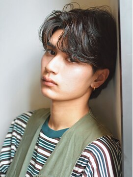 ディッセンバー 伊勢崎(December) メンズ /センターパート/ ニュアンスパーマ/ 韓国マッシュ