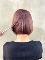 テーマ 下北沢(Thema) ボブ白髪染め白髪ぼかしブリーチなしダブルカラー下北沢